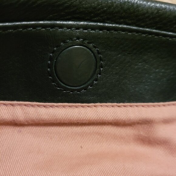 Sigrid Olsen Black Leather Pocketbook. - Picture 8 of 8